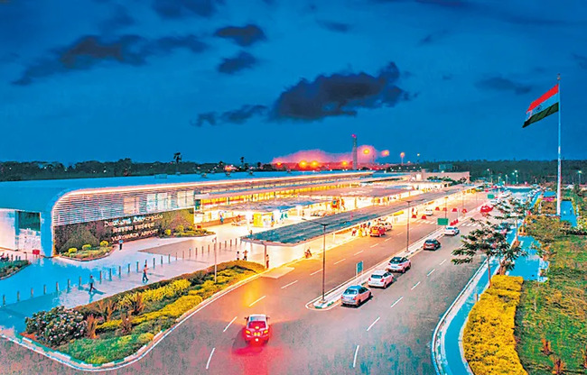 The Gunnavaram/Vijayawada airport today