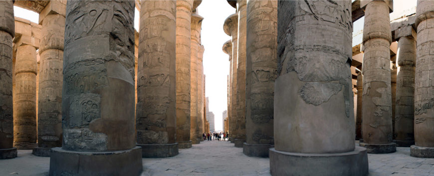 The Hypostyle Hall at Karnak Temple